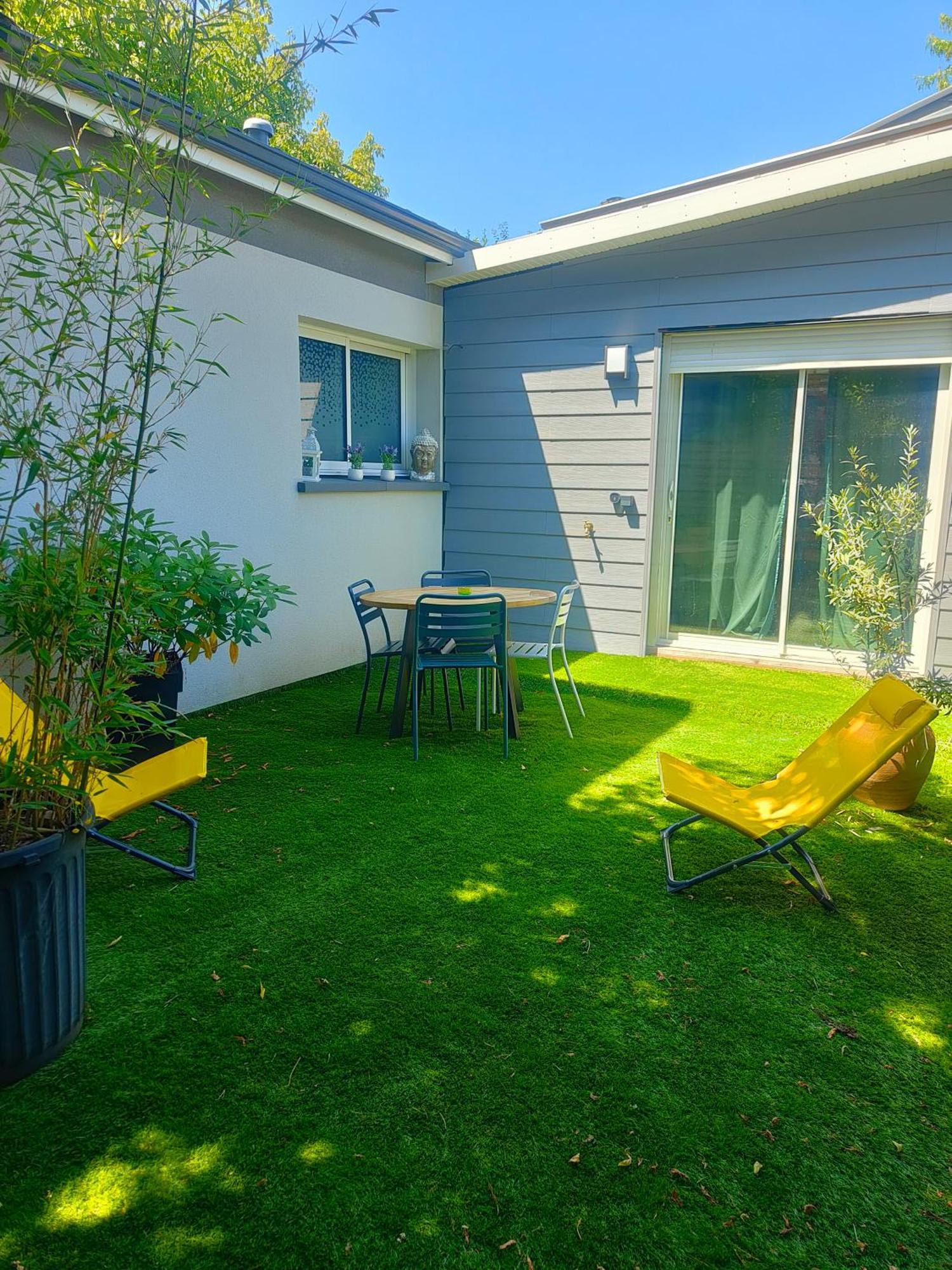 Tiny House Avec Jardin Et Acces Piscine Chauffee Villa แซงต์-เมดาร์-ออง-ชาลส์ ภายนอก รูปภาพ