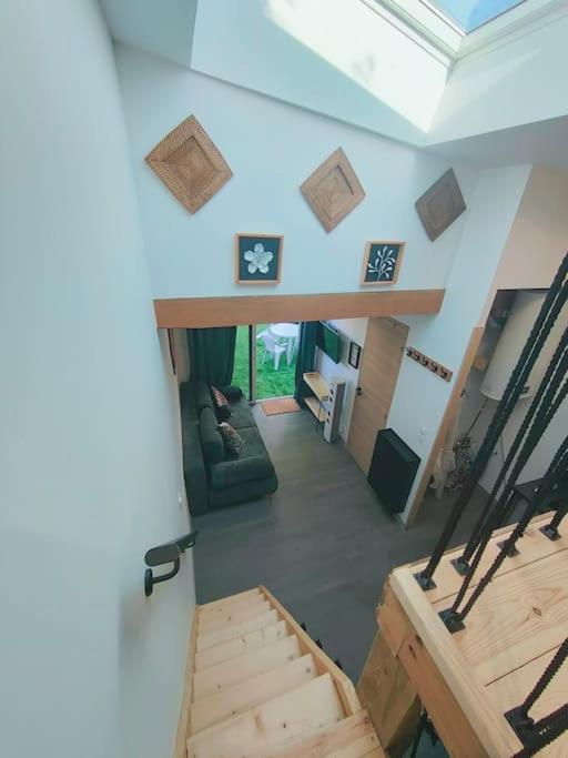 Tiny House Avec Jardin Et Acces Piscine Chauffee Villa แซงต์-เมดาร์-ออง-ชาลส์ ภายนอก รูปภาพ