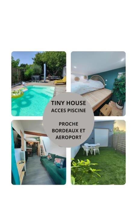 Tiny House Avec Jardin Et Acces Piscine Chauffee Villa แซงต์-เมดาร์-ออง-ชาลส์ ภายนอก รูปภาพ